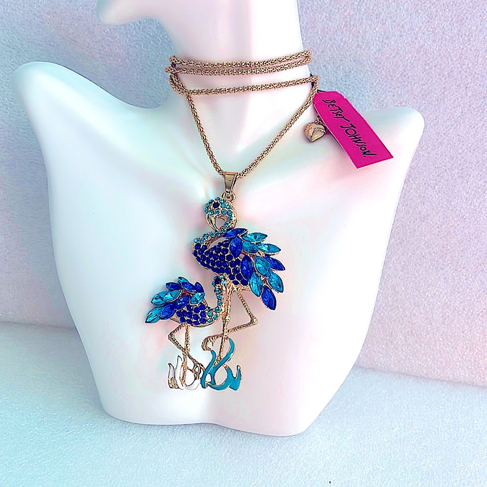 Double-Bird Betsey Johnson Necklace
